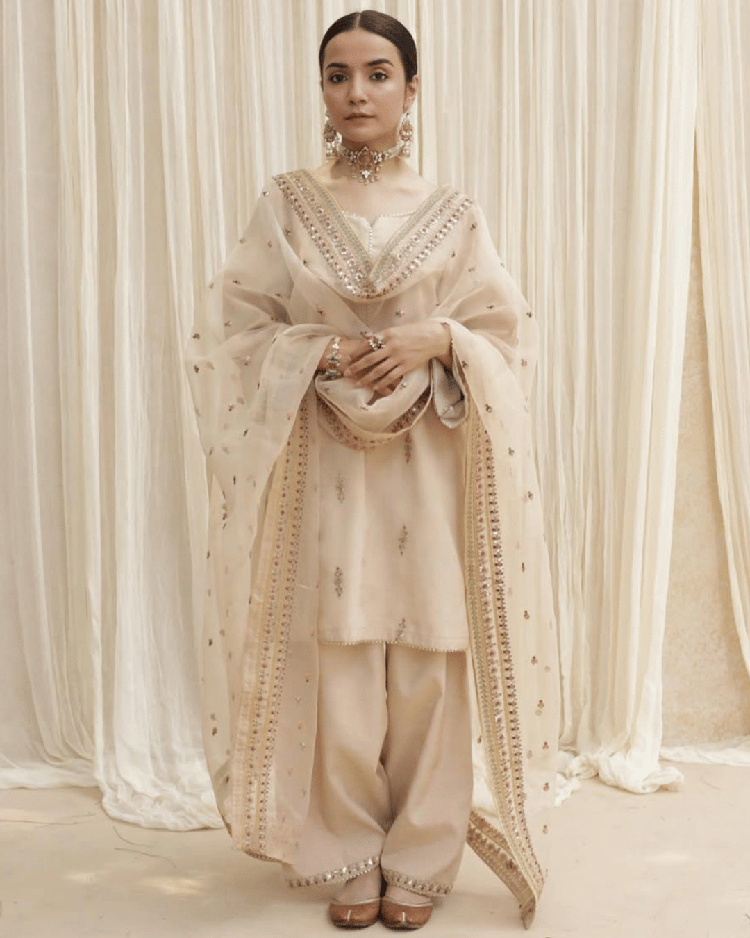 Skin Petal | 3 Piece Stitched Suit