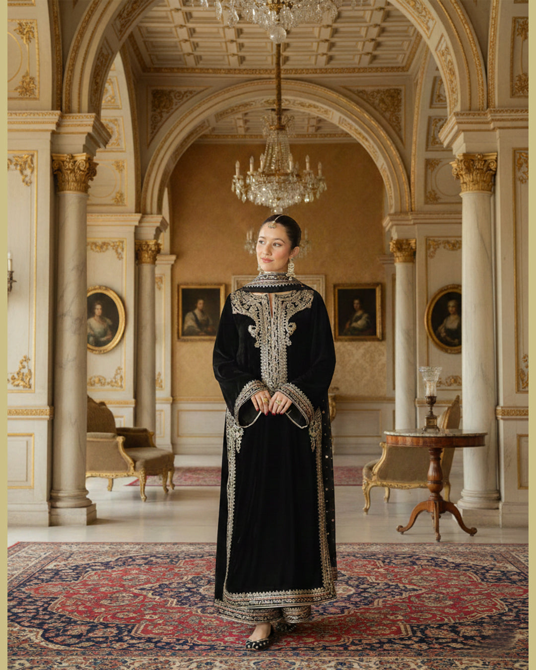 The Black Dynasty 3-Piece Stitched Suit