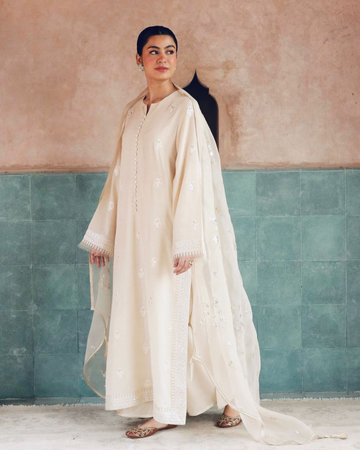 MAHJBEEN 3-PIECE STITCHED OUTFIT