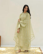 Baad-e-Saba  | 3 PIECE SITICHED SUIT