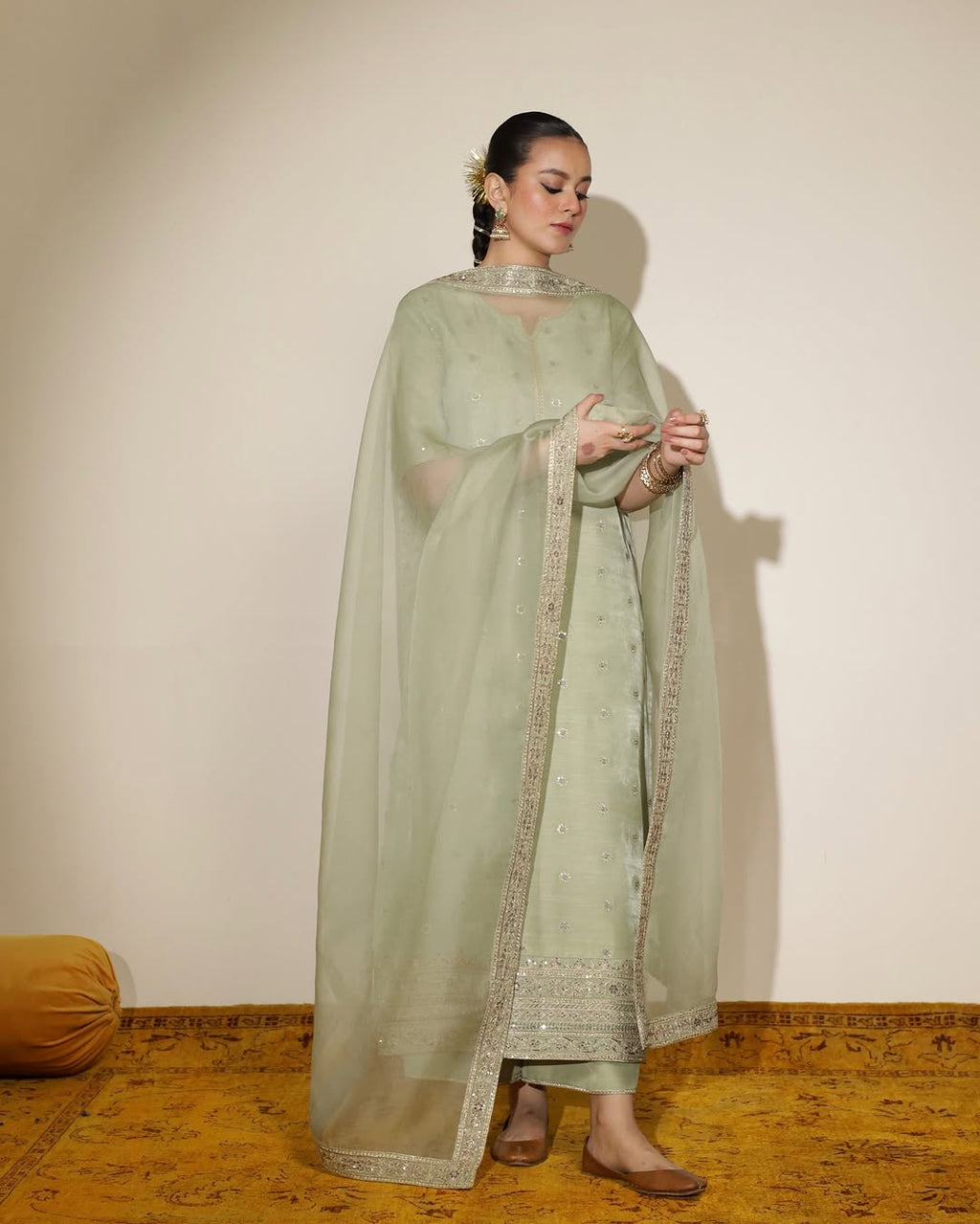 Noor-e-Falak | 3-PIECE STITCHED SUIT