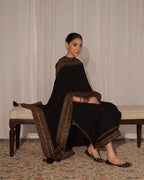 Black Attire | 3 - PIECE STITCHED SUIT