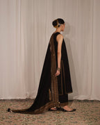 Black Attire | 3 - PIECE STITCHED SUIT