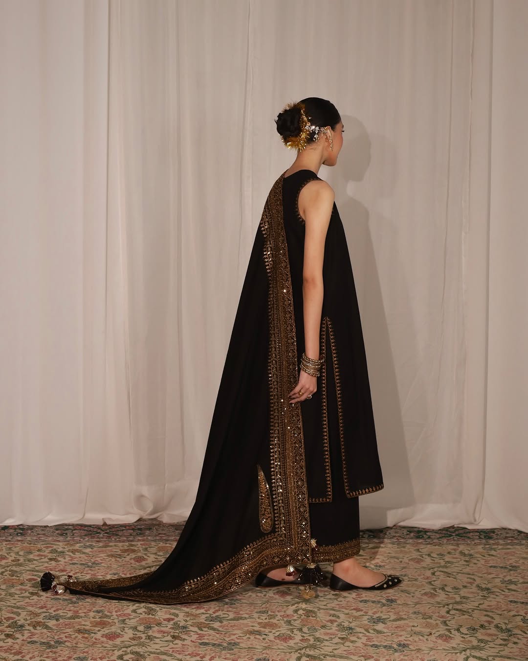 Black Attire | 3 - PIECE STITCHED SUIT