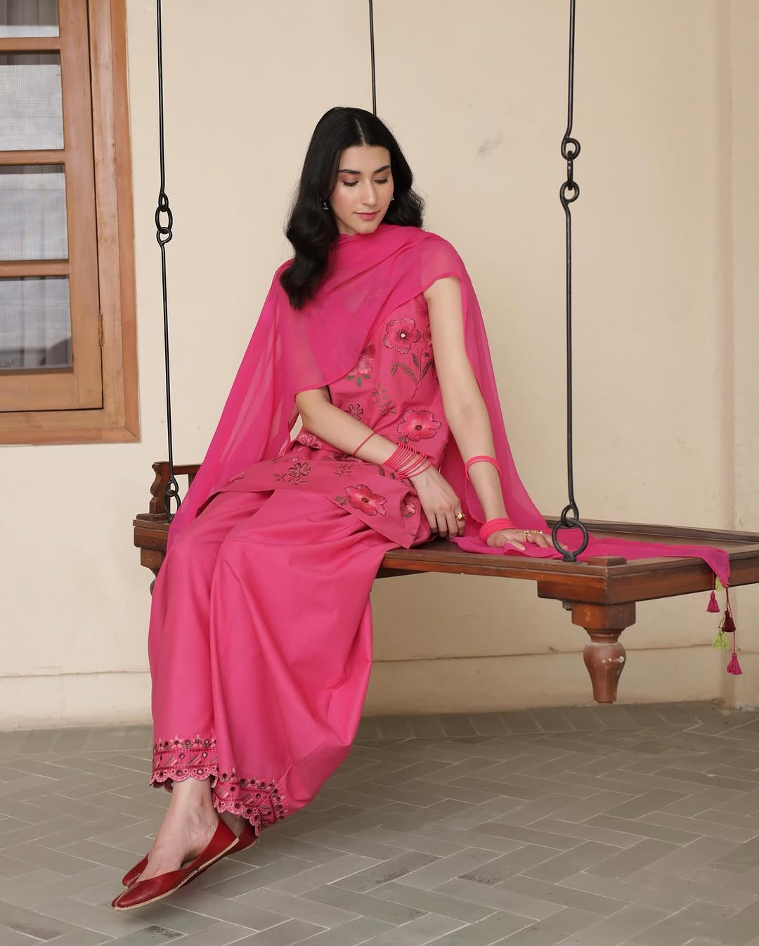 GULAABOO 3-PIECE STITCHED OUTFIT