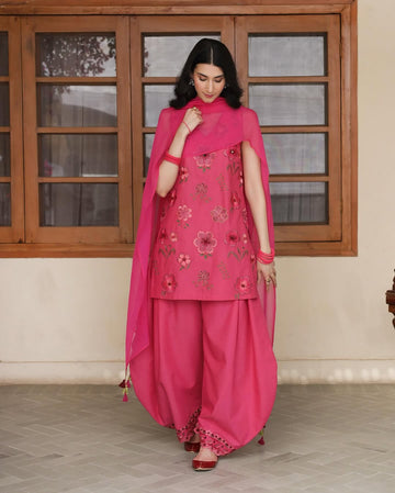 GULAABOO 3-PIECE STITCHED OUTFIT